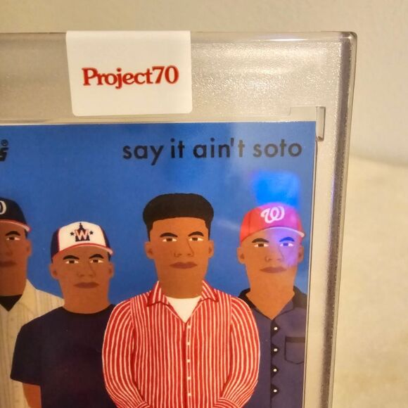 Juan Soto 2021 Topps Project 70 #643 by Keith Shore Washington Nationals - Picture 5 of 8